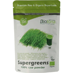 biotona supergreens raw powder bio, 150 gram