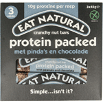 eat natural crunch pinda choco 3 x 45 gram, 3x45 gram