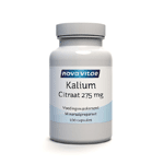 nova vitae kalium citraat 275mg, 100 capsules