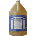 dr bronners liquid soap peppermint, 3785 ml