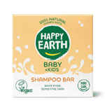 happy earth shampoobar voor baby & kids, 50 gram