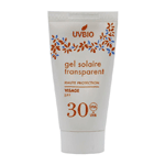 Uvbio Sunscreen Face Gel Bio Spf30, 30 ml