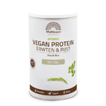 Mattisson Vegan Protein Erwten & Rijst Naturel Bio, 500 gram