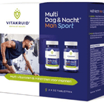 Vitakruid Multi Dag & Nacht Man Sport 2 X 30, 2x30 tabletten