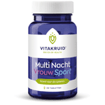 Vitakruid Multi Nacht Vrouw Sport, 30 tabletten