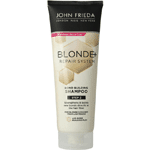 john frieda blonde + repair bond shampoo, 250 ml