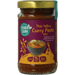 terrasana thaise gele curry pasta bio, 120 gram
