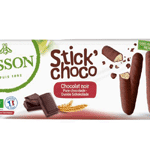 bisson stick choco pure chocolade bio, 130 gram