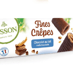 bisson crepes melkchocolade bio, 90 gram