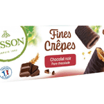 bisson crepes pure chocolade bio, 90 gram