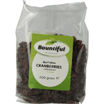 bountiful cranberries appeldiksap, 400 gram