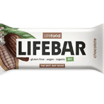 Lifefood Lifebar Chocolade Bio Raw, 40 gram