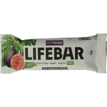 lifefood lifebar energiereep vijg raw en bio, 40 gram