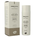 green people suncream face scent free spf15, 50 ml