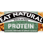eat natural protein packed salted caramel & pinda's, 40 gram