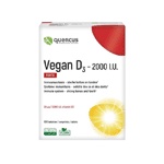 quercus vitamine d3-2000 i.u. vegan, 100 tabletten