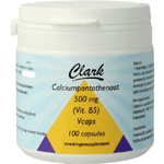 clark vitamine b5 pantotheenzuur 500mg, 100 capsules