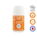 alphanova sun sun vegan roll on sport spf50, 50 gram