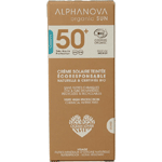 alphanova sun sun gekleurde dagcreme spf50 medium tint vegan, 50 gram