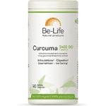 be-life curcuma 2400 + piperine bio, 90 soft tabs