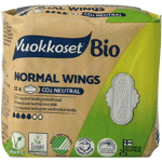vuokkoset bio maandverband normal wings, 12 stuks