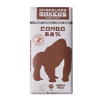 chocolatemakers gorilla bar 68% puur bio, 80 gram