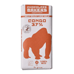 chocolatemakers gorilla melk 37% bio, 80 gram