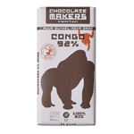 Chocolatemakers Gorilla Bar Extra Puur 92% Bio, 85 gram