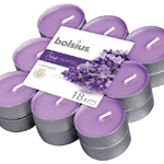 bolsius true scents theelichten lavendel, 18 stuks