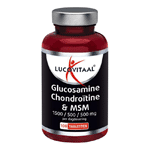 Lucovitaal Glucosamine/chondroitine/msm, 100 tabletten