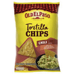 Old El Paso Tortilla Chips Chili, 185 gram