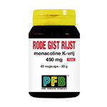 Snp Rode Gist Rijst Monacoline K-vrij Puur, 60 Veg. capsules