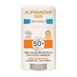 alphanova sun sun stick face blue spf50+, 12 gram
