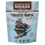 chocolatemakers zeiltjes melk 52% met cacaonibs & koffie bio, 100 gram