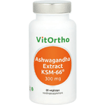 vitortho ashwagandha extract 300mg ksm-66, 60 veg. capsules