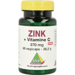 Snp Zink 50mg + Gebufferde Vitamine C Puur, 60 Veg. capsules