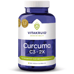 Vitakruid Curcuma C3-2x, 120 Veg. capsules