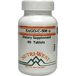 Nutri West Sago C 500, 90 tabletten