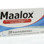 maalox kauwtabletten, 20 kauw tabletten