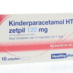 healthypharm paracetamol kind 120mg, 10zp