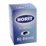 Norit 125 Mg, 50 tabletten