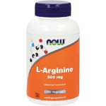 now l-arginine 500mg, 100 capsules