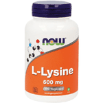 Now L-lysine 500 Mg, 100 Veg. capsules