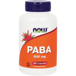 now paba 500mg, 100 capsules