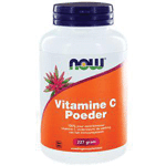 Now Vitamine C Poeder Ascorbinezuur, 227 gram