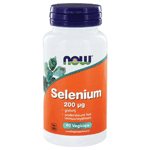 Now Selenium Gistvrij 200 Mcg, 90 Veg. capsules