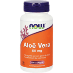 Now Aloe Vera 50 Mg, 100 Soft tabs