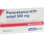 healthypharm paracetamol 500mg, 10zp