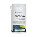 Springfield Egcg-50+ Groene Thee Extract, 90 Veg. capsules