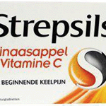 strepsils sinaasappel / vitamine c, 24 zuig tabletten
